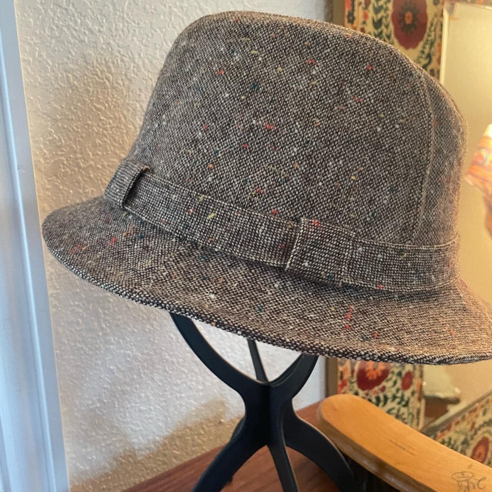 Stetson Tweed Fedora Hat - Picture 6 of 9